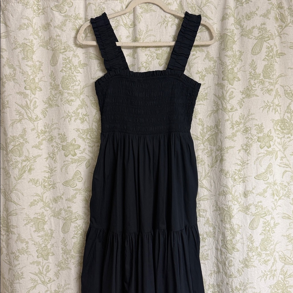 Abercrombie & Fitch Black Midi Dress - Picture 7 of 8